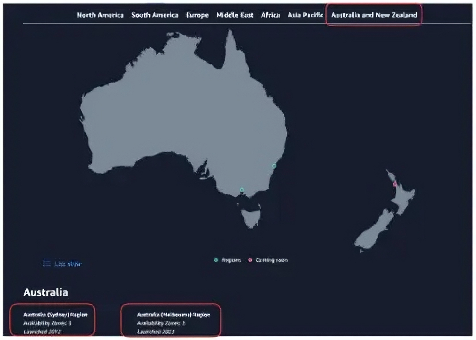 Availability Zones in Australia